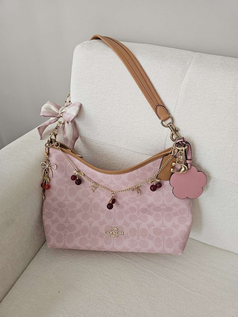 NEW Coach Laurel Powder Pink